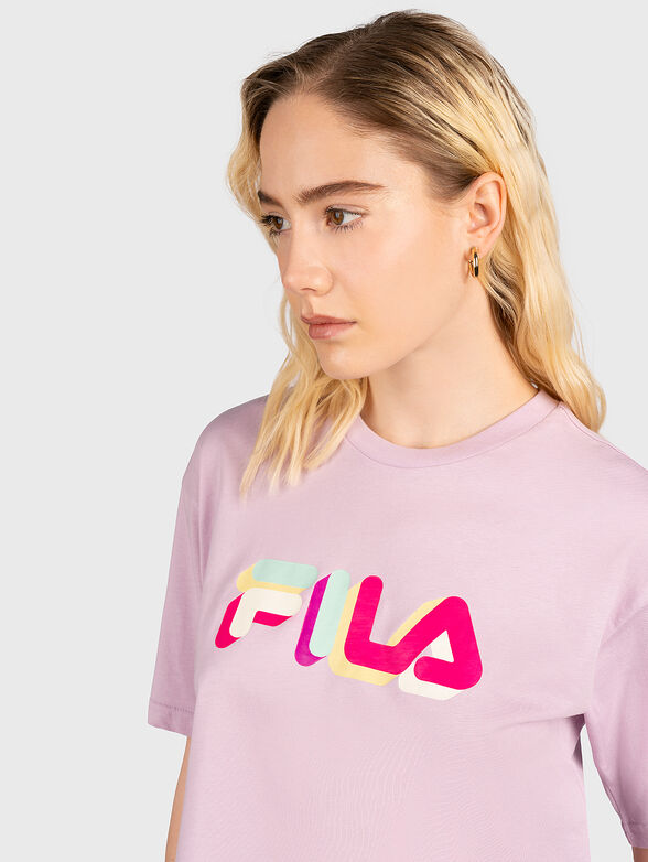 BEUNA black cropped T-shirt - 4