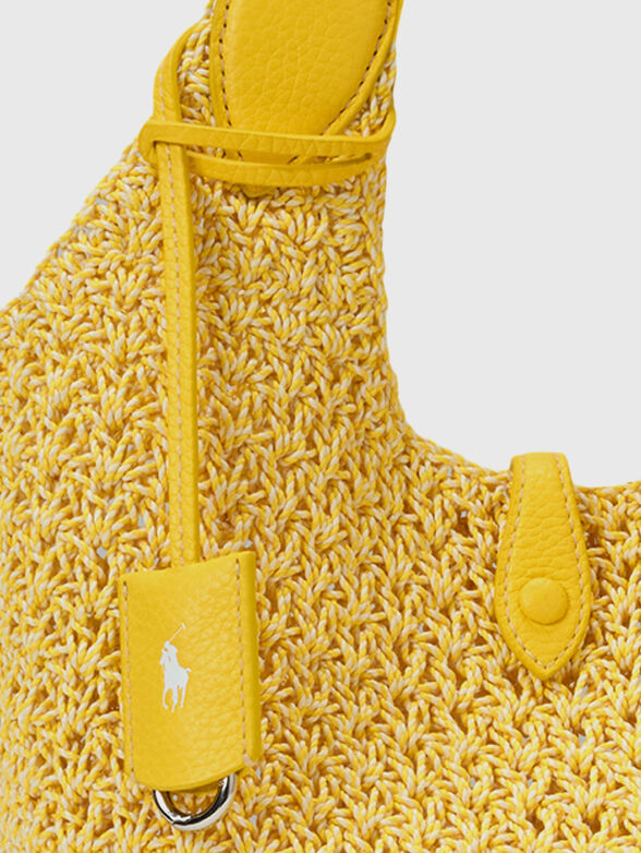Woven texture tote bag - 5