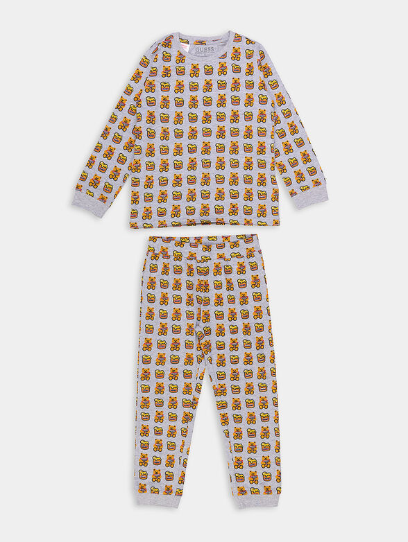 Set of 2 pieces with logo print - 1
