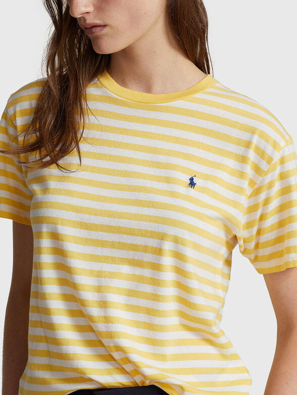 Logo embroidered T-shirt  - 4