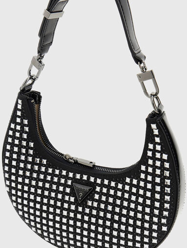 LUA small hobo bag with rhinestones - 4