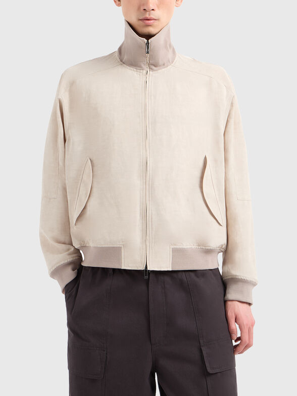 Bomber jacket with pockets - 1