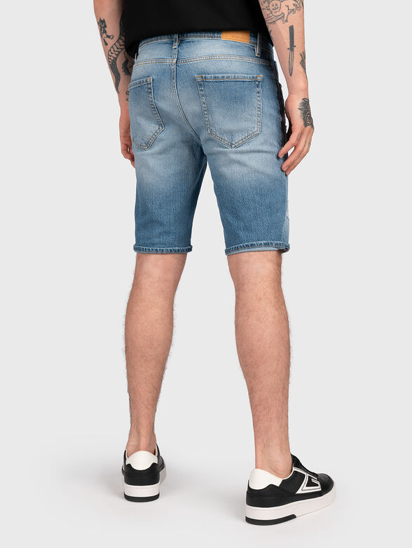 ARGON light blue denim shorts - 2