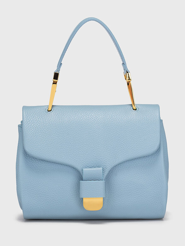 Leather bag with metal details - 1