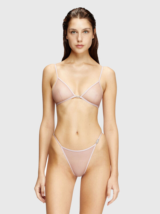 Sutien cu cupe triunghiulare LUNA-GFT roz - 1