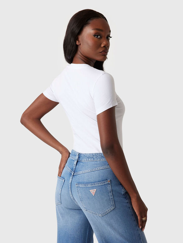 Slim T-shirt with logo - 3