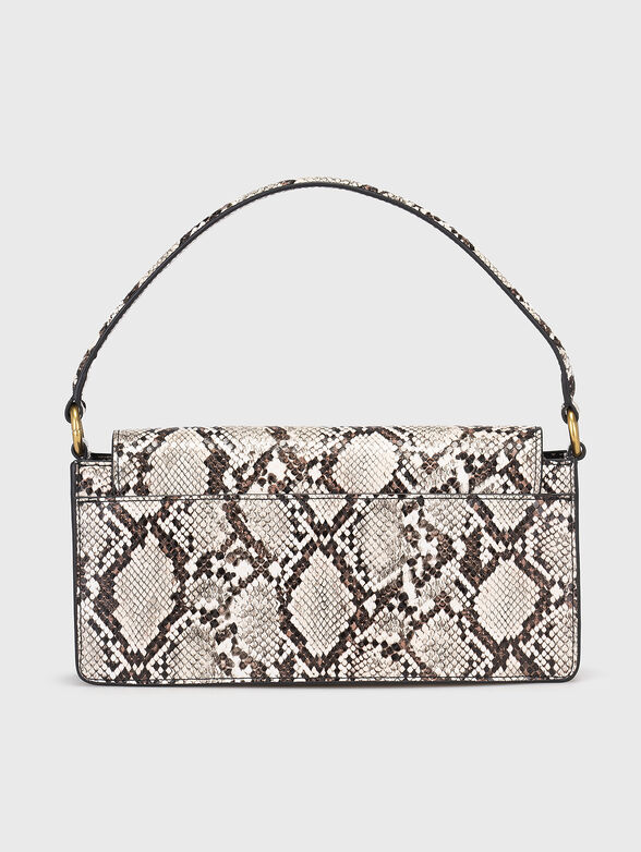 Crossbody bag with animal print and texture - 3