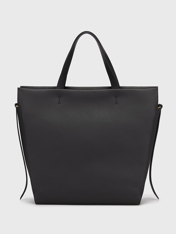 Leather bag with grainy texture - 3