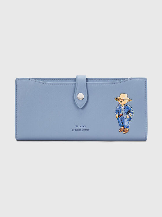 Geantă din piele cu imprimeu Polo Bear - 1