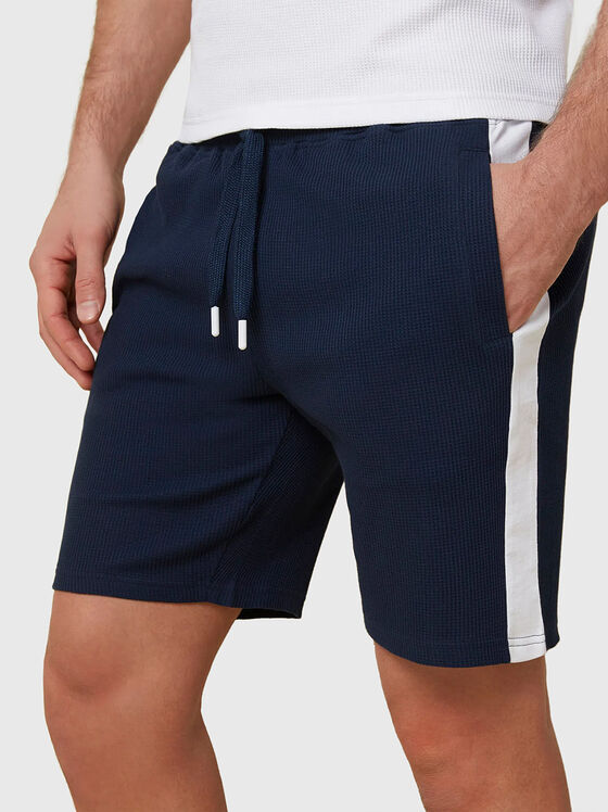Pantaloni scurți cu legături DAILY LOUNGEWEAR - 1