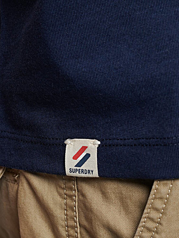 CODE CLASSIC OSAKA blue T-shirt - 4
