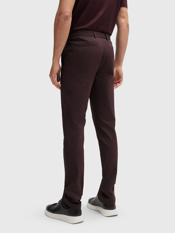 Pantaloni KAITO bordeaux - 2