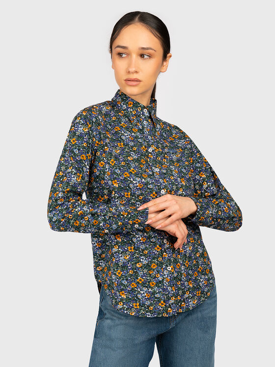 Cămașă IDALIA cu imprimeu floral  - 1