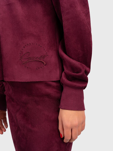 ZORINA hooded sweatshirt - 4