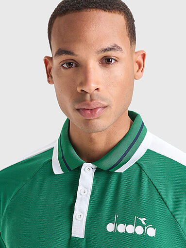 ICON sports polo-shirt in green color - 5