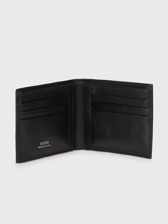 Wallet with contrasting logo  - 3