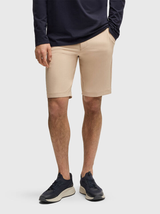 Pantaloni scurți cu detaliu logo - 1