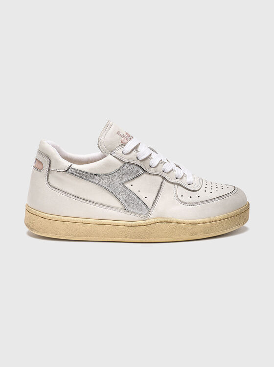 Adidași MI BASKET LOW SILVER - 1