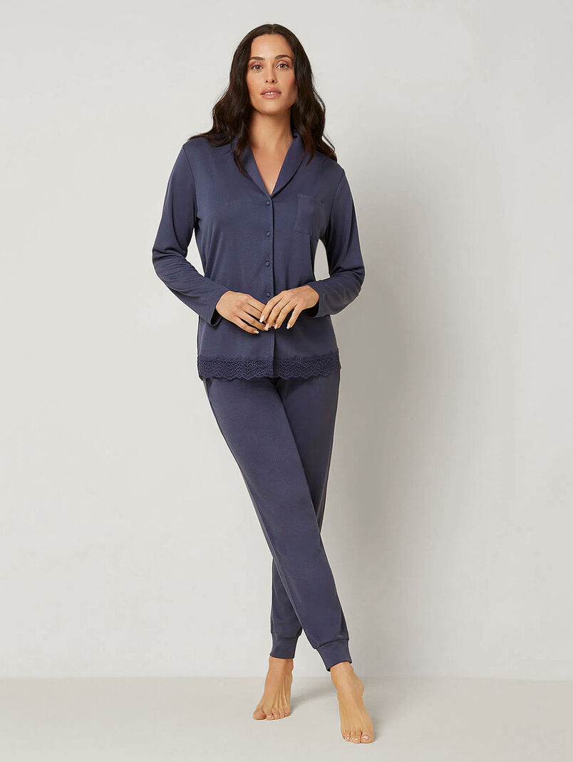 RIB LACE pyjama bottom - 3