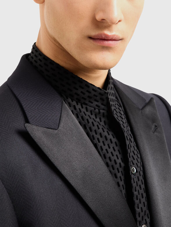 Slim blazer in wool - 4