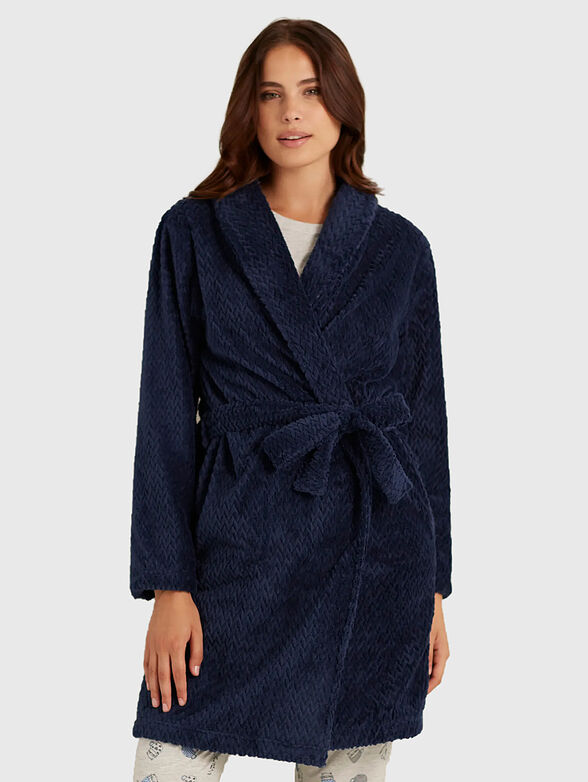 CAT PUCCINO robe in dark blue - 1