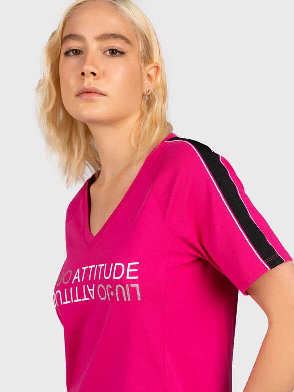 Sports dress in fuxia color - 3