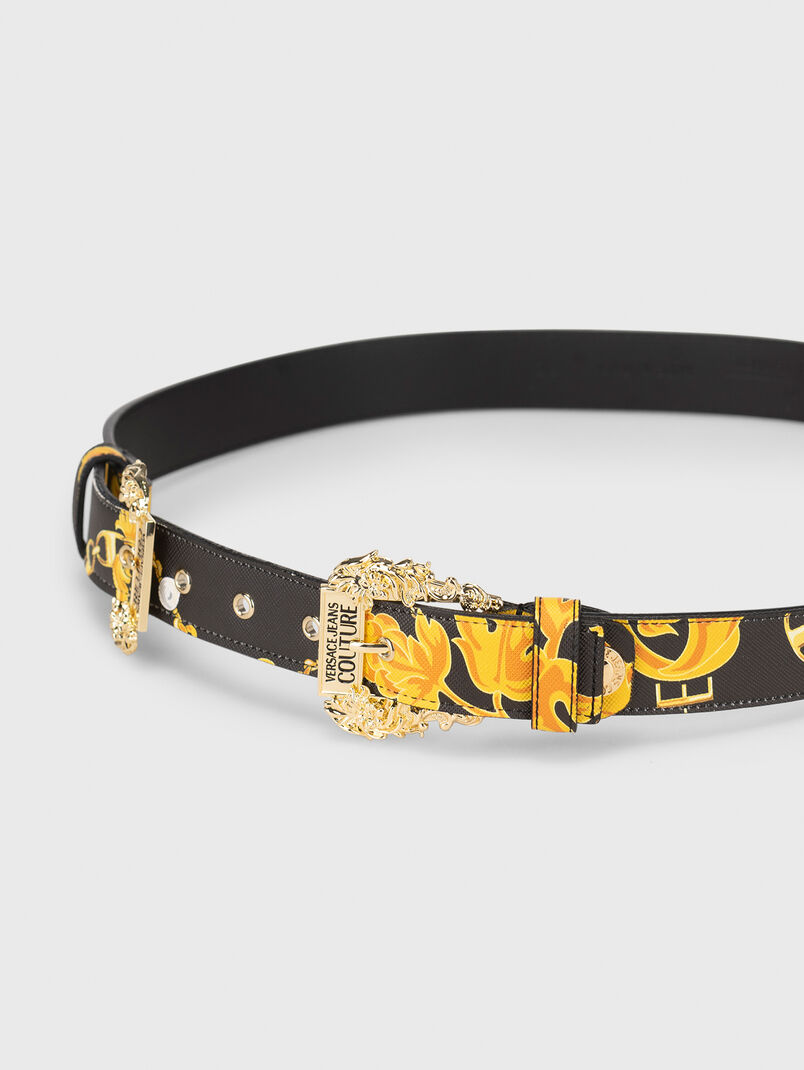 Monogram-print belt - 3