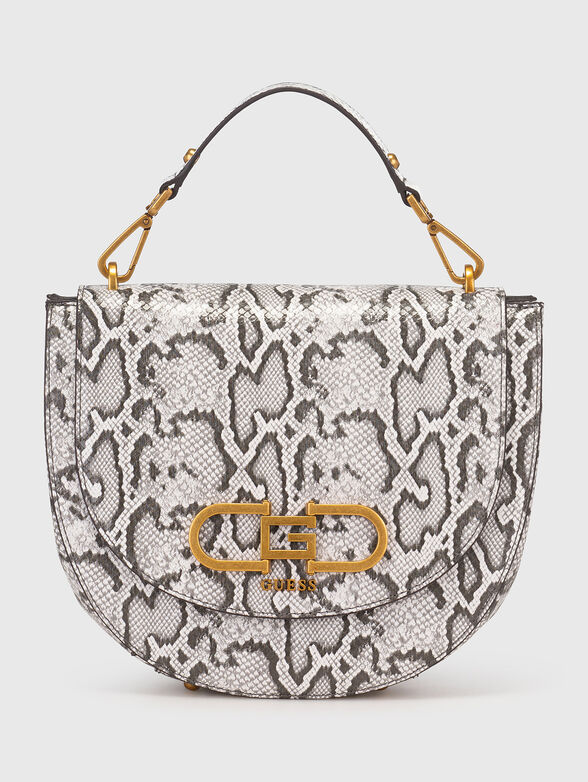 Crossbody bag with gold logo detail - 1