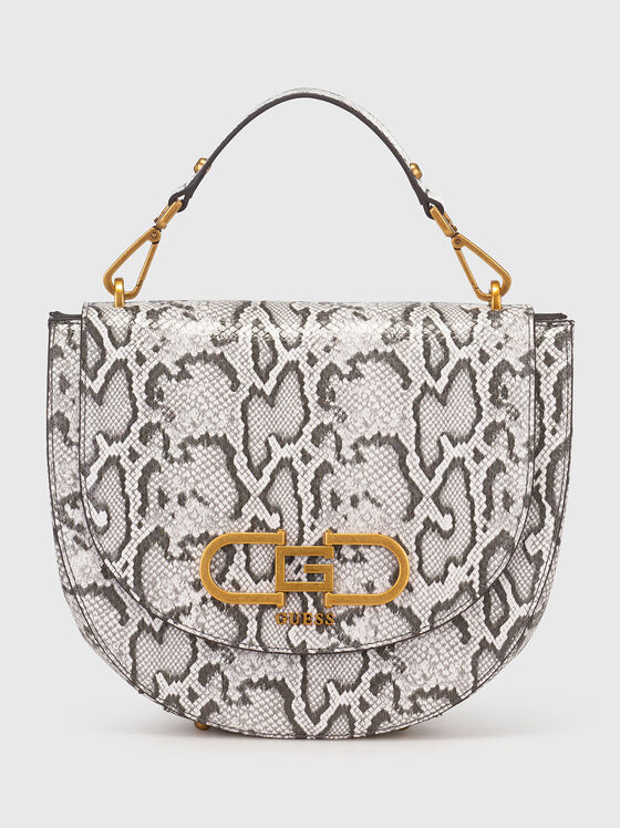 Crossbody bag with gold logo detail - 1