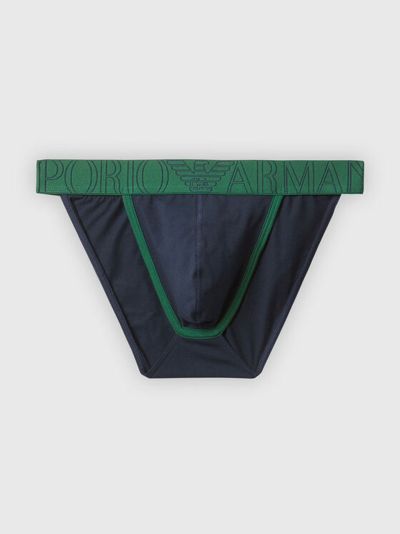 Slip cu logo de contrast - 1