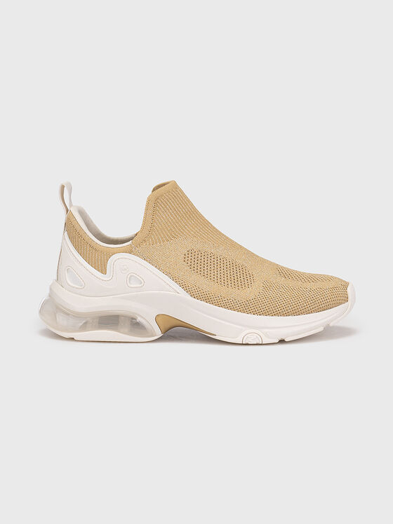 EXTREME slip-on sneakers in gold color - 1