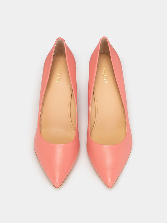 PIALY black leather heeled shoes - 6