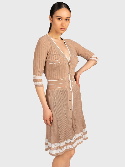 OLIVIA beige dress