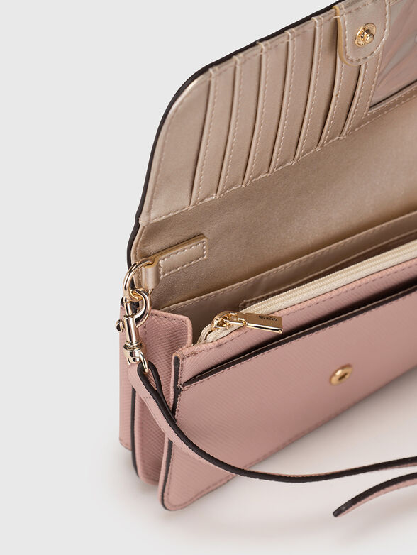 NOELLE crossbody bag with saffiano effect - 5