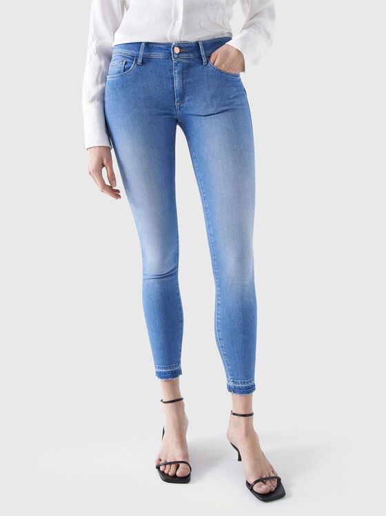 Cropped blue jeans - 1