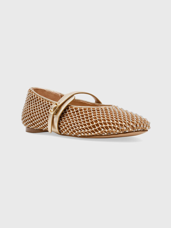 Ballet flats with rhinestones - 2