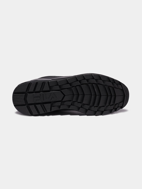 OVERTAKE Fully black sneakers  - 5