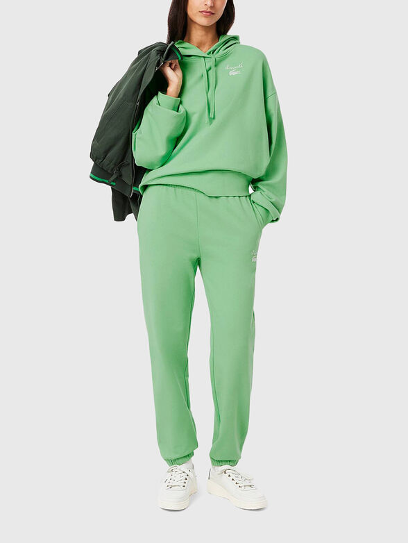 Sport trousers with logo detail - 3