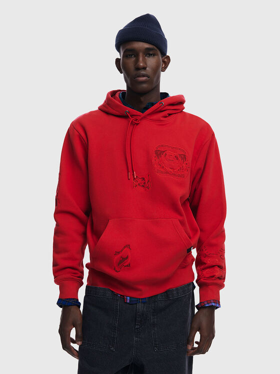 NUEVA ESCOCIA cotton sweatshirt - 1