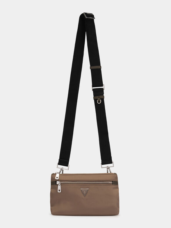 CERTOSA bag in brown color with logo detail - 2