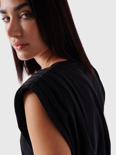 Black lyocell top  - 4