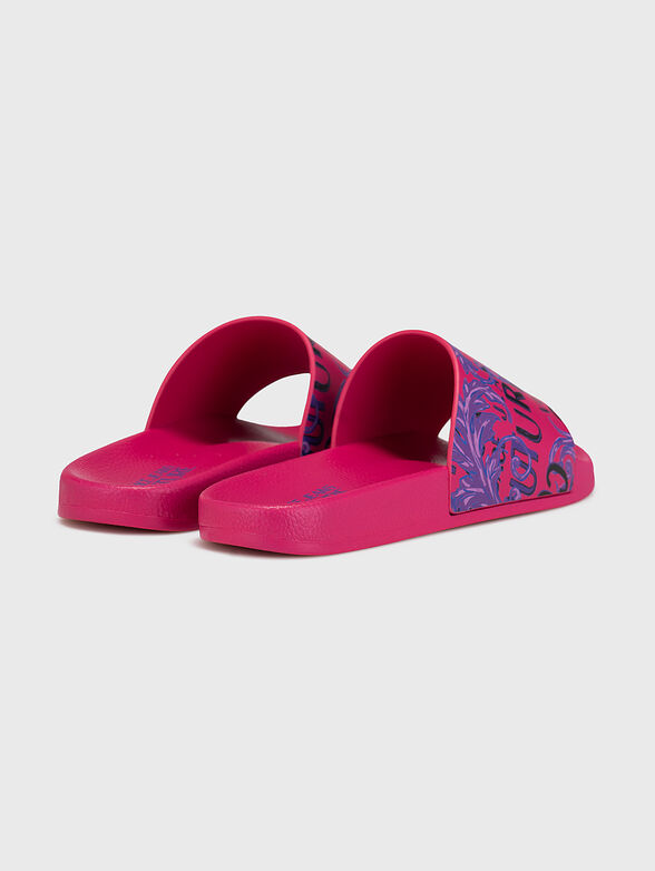 FONDO SHELLY slippers with logo motif - 3
