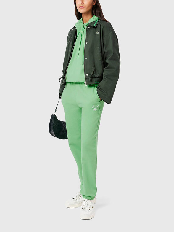 Sport trousers with logo detail - 4