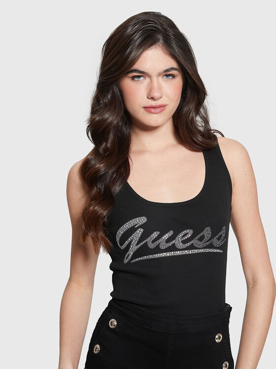 Logo accent top in black - 1