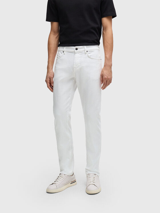 DELAWARE 3 white slim jeans - 1