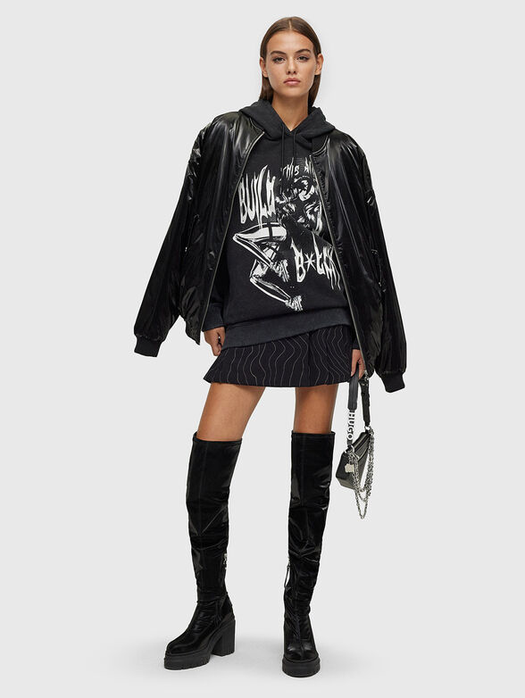 Jacket in black color - 2