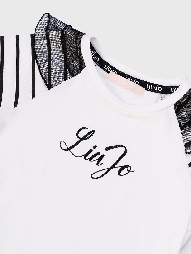 T-shirt with accent details - 3