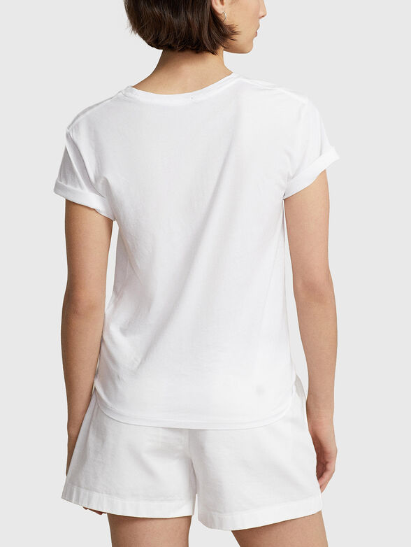 Cotton T-shirt with Polo Bear print - 3