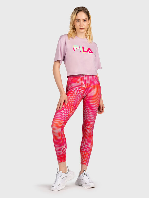 BEUNA black cropped T-shirt - 2