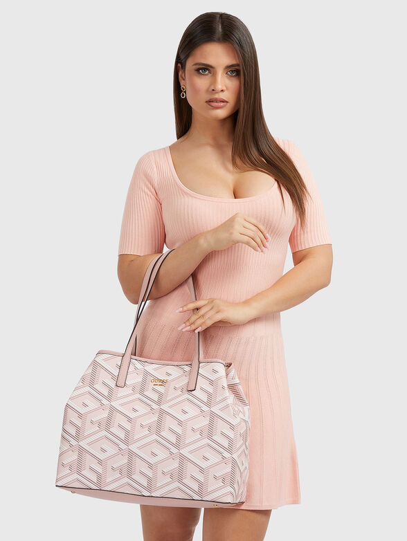 VIKKY brown shopper bag - 2